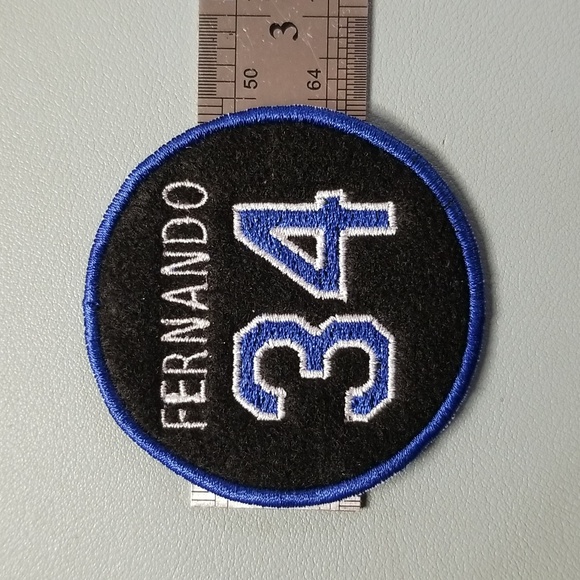 Fernando Valenzuela 34 Memorial Patch Inspired Iron on - Picture 4 of 4